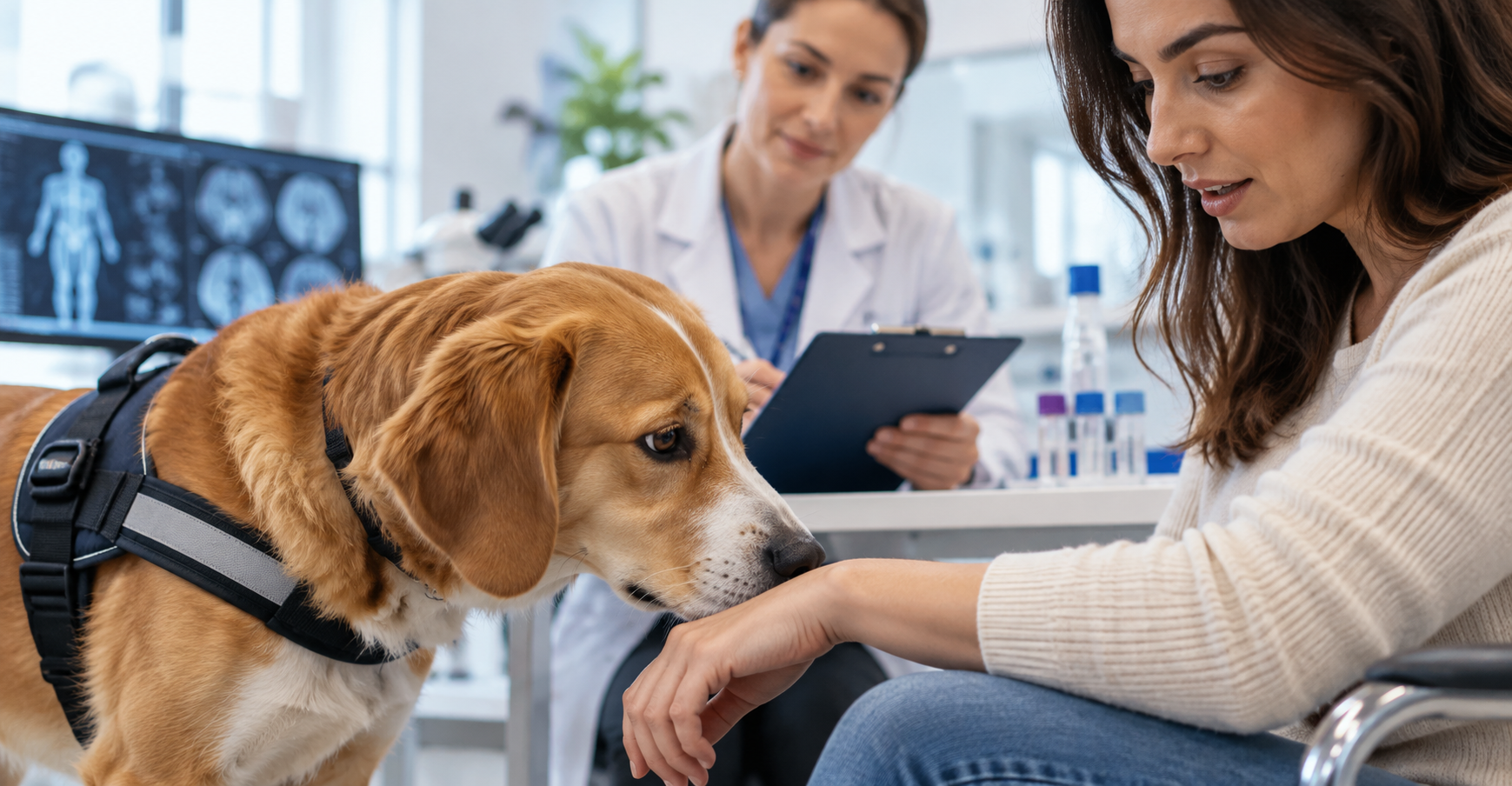 cães podem farejar doenças
