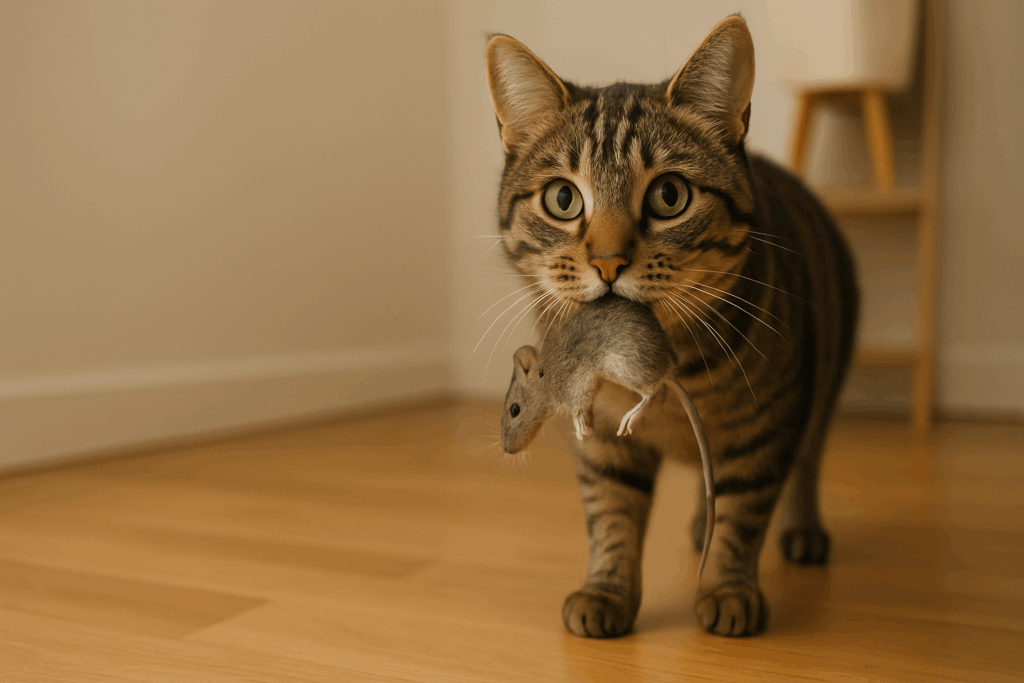 Por que os gatos trazem presentes? Descubra o motivo