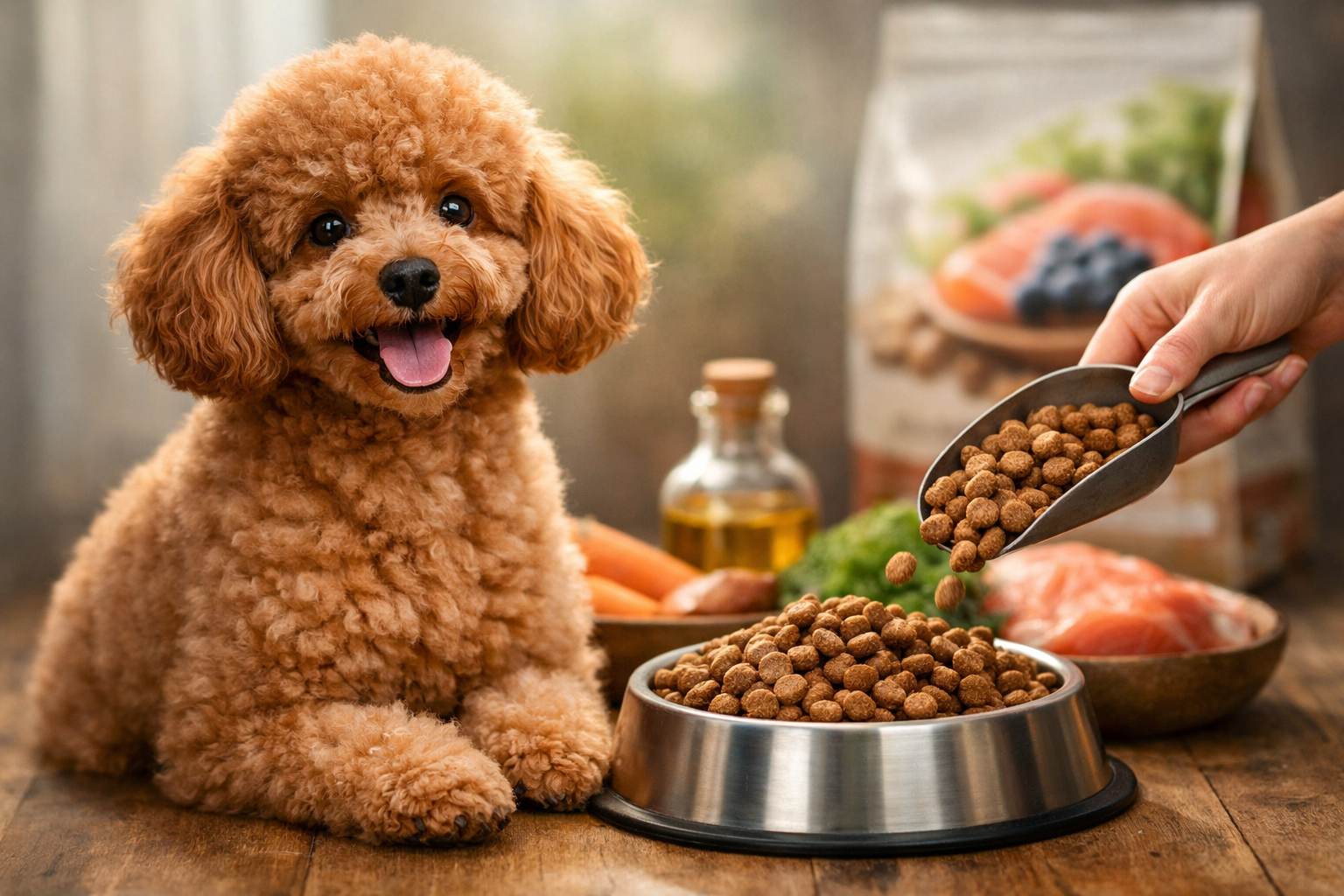 melhor ração para poodle
