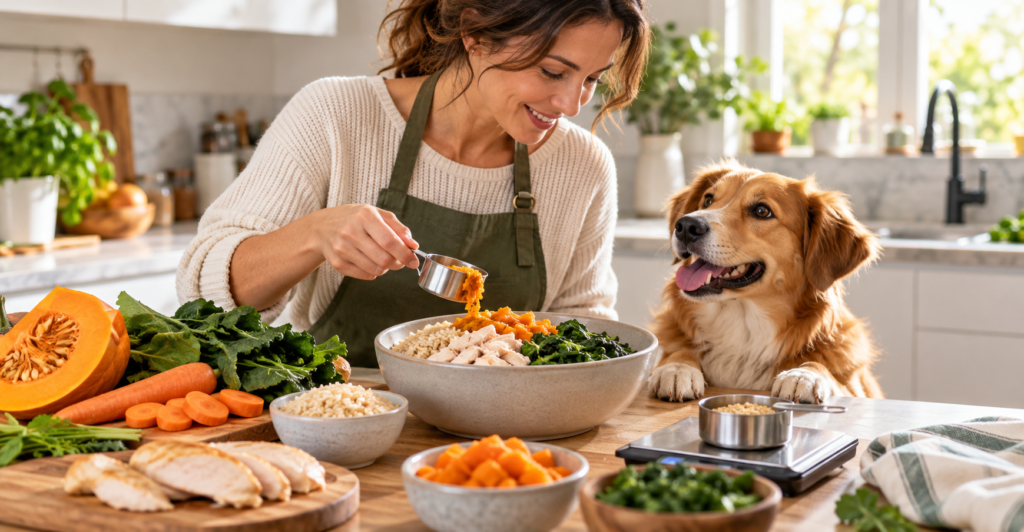alimentação natural para cães