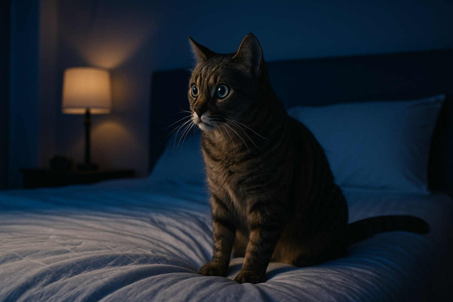 mudança de comportamento do pet a noite