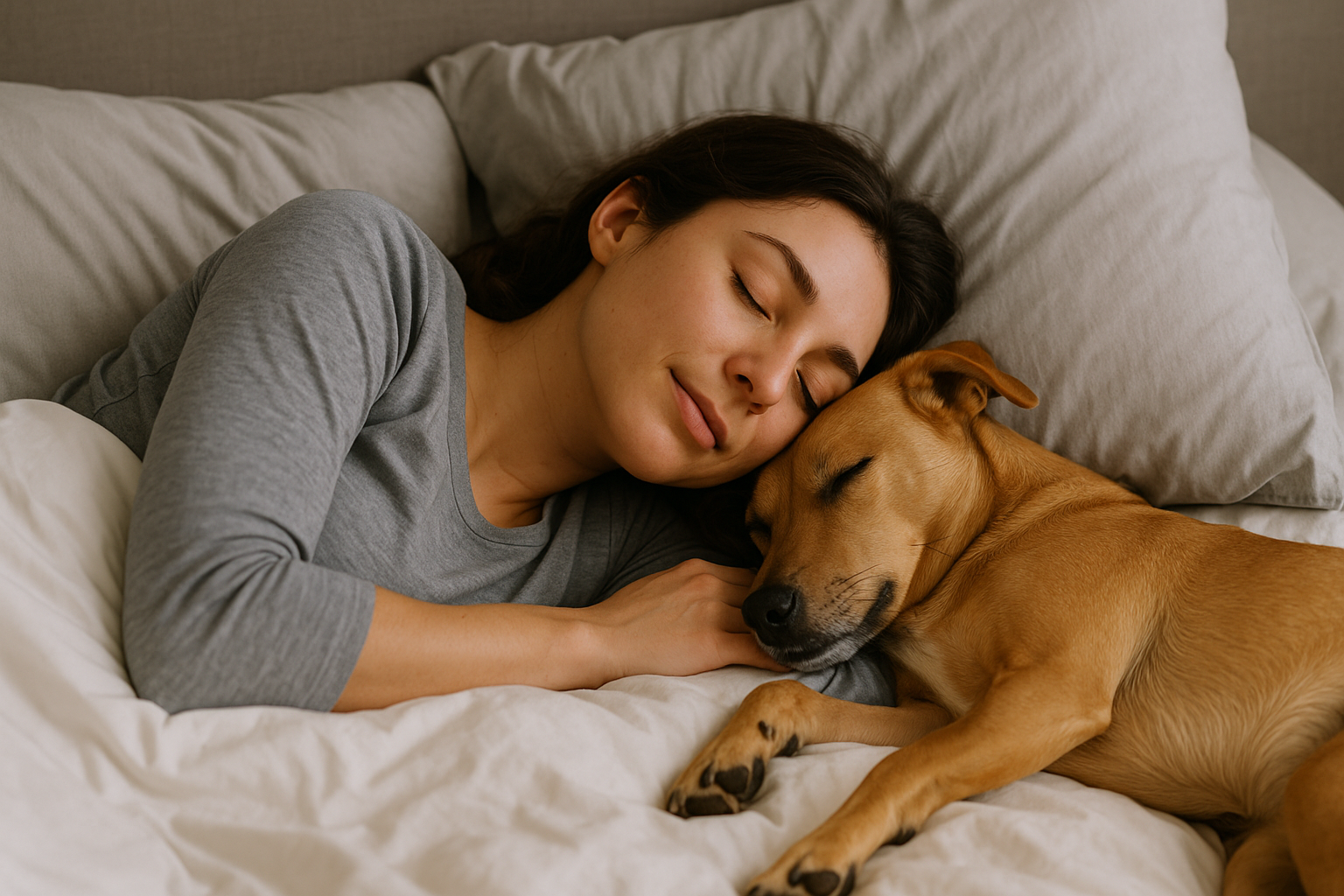 dormir com o pet