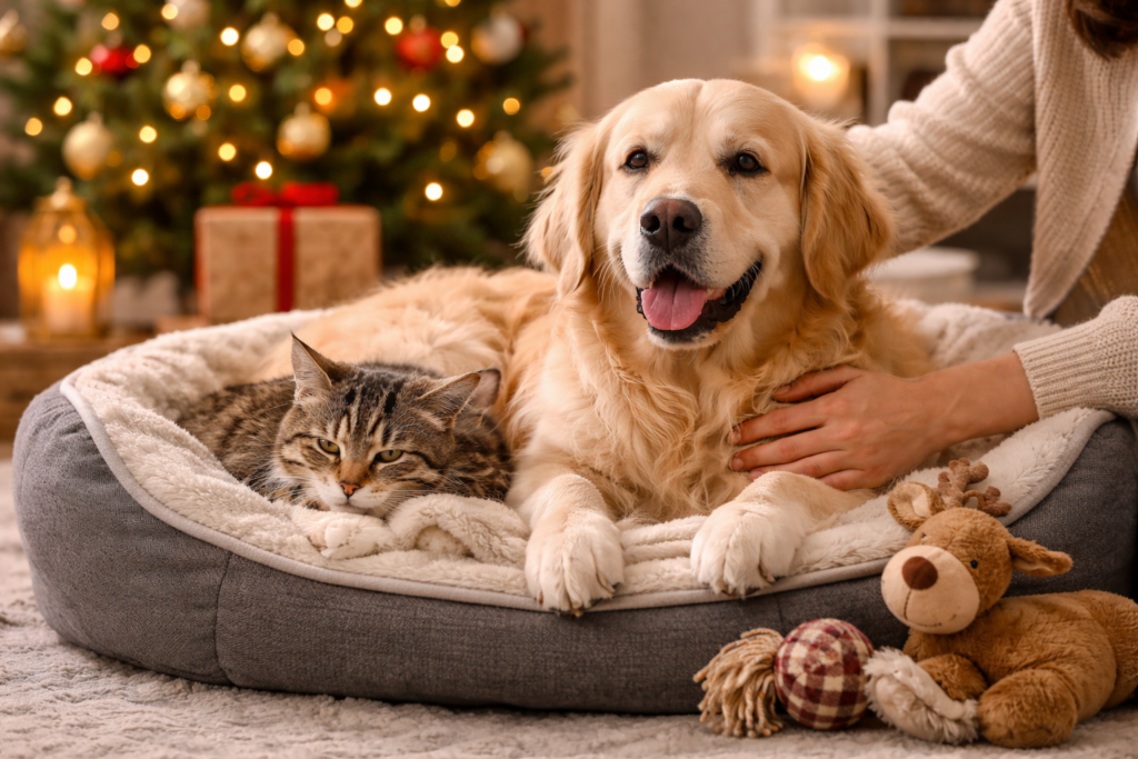 com proteger pets nas festas de fim de ano