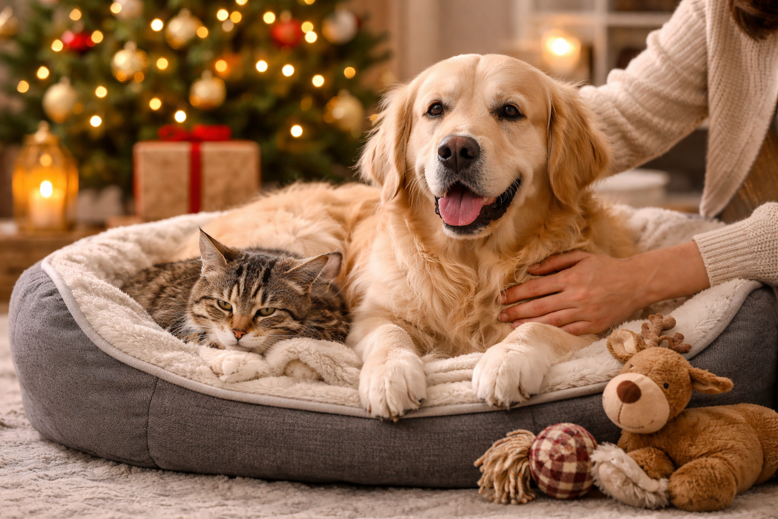 com proteger pets nas festas de fim de ano