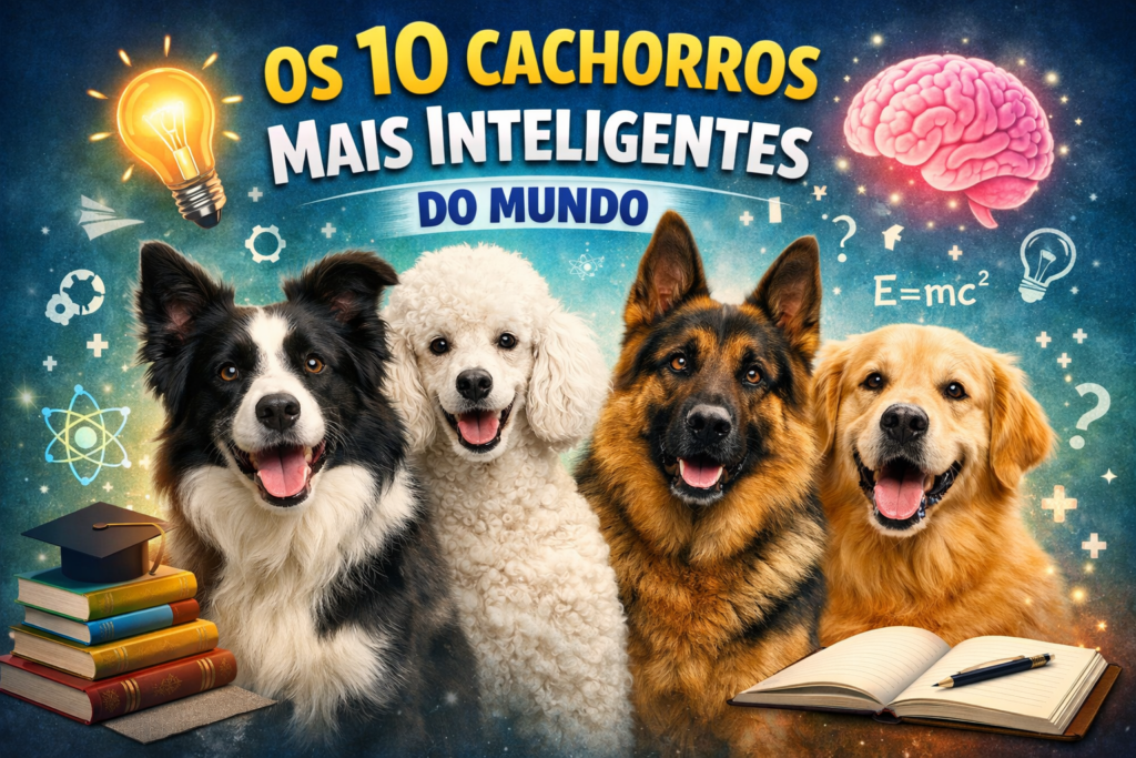 10 cachorros mais inteligentes do mundo