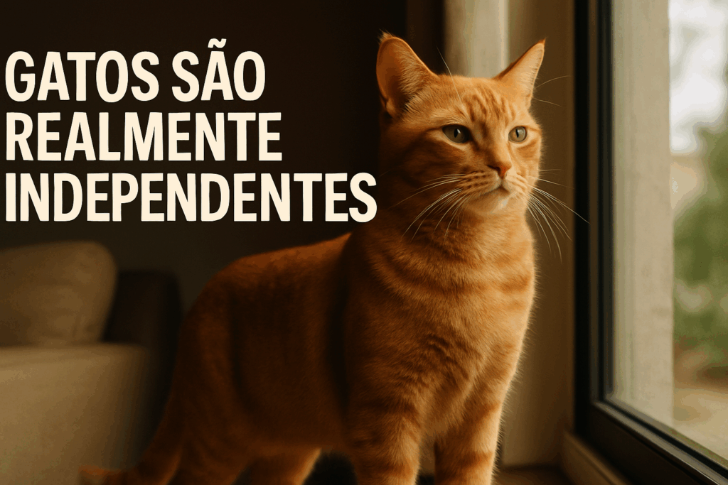 gatos são independentes