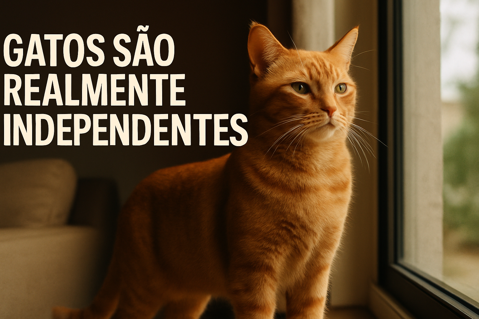 gatos são independentes