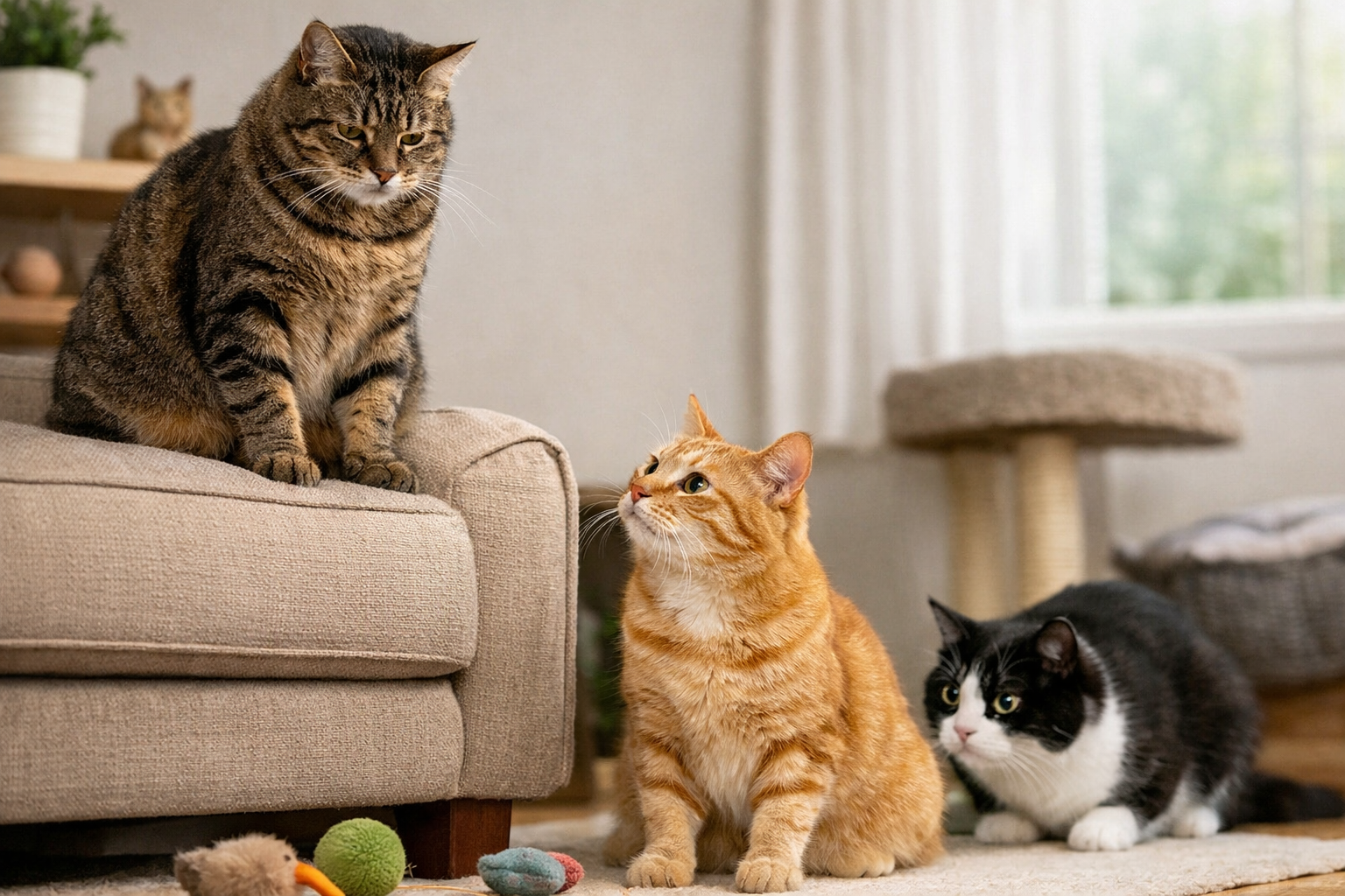 hierarquia dos gatos