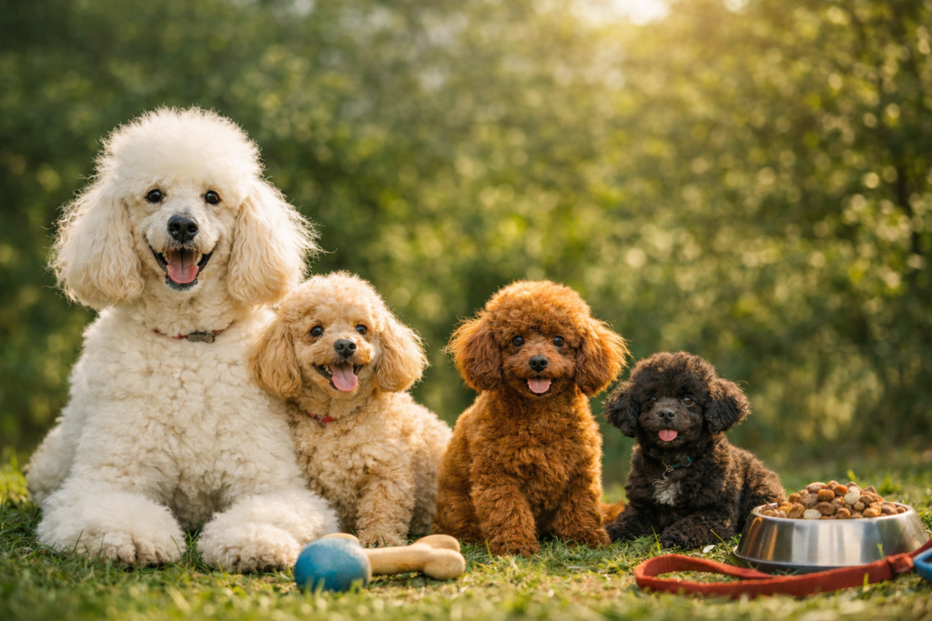 Poodle guia completo da raça