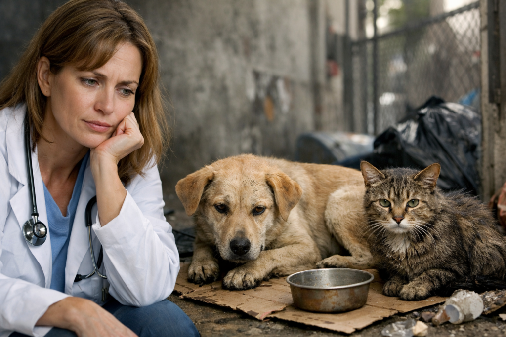 Violência e abandono de animais