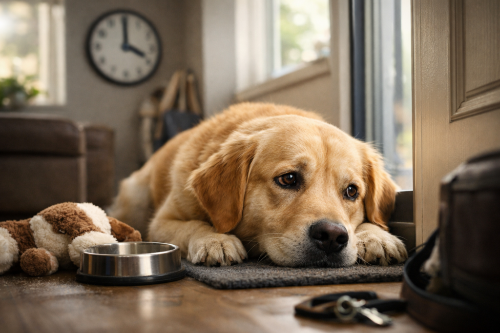 por quanto tempo um cachorro pode ficar sozinho