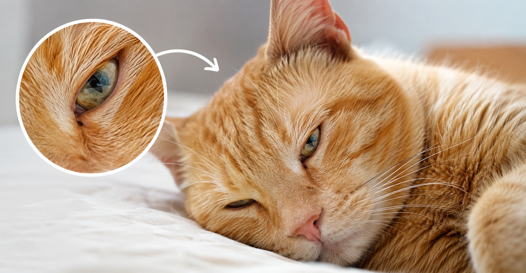 gatos dormem de olho aberto